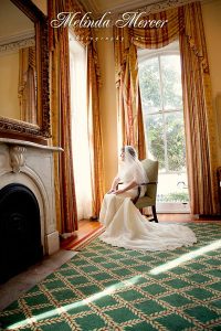 Bride Seated in Chair
